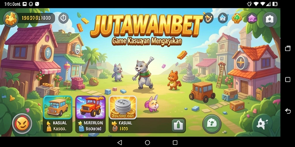 Antarmuka JUTAWANBET yang menarik dan interaktif