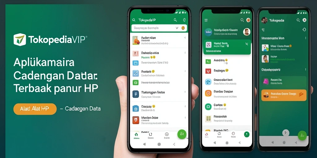 Antarmuka TOKOPEDIAVIP yang sederhana dan fungsional.